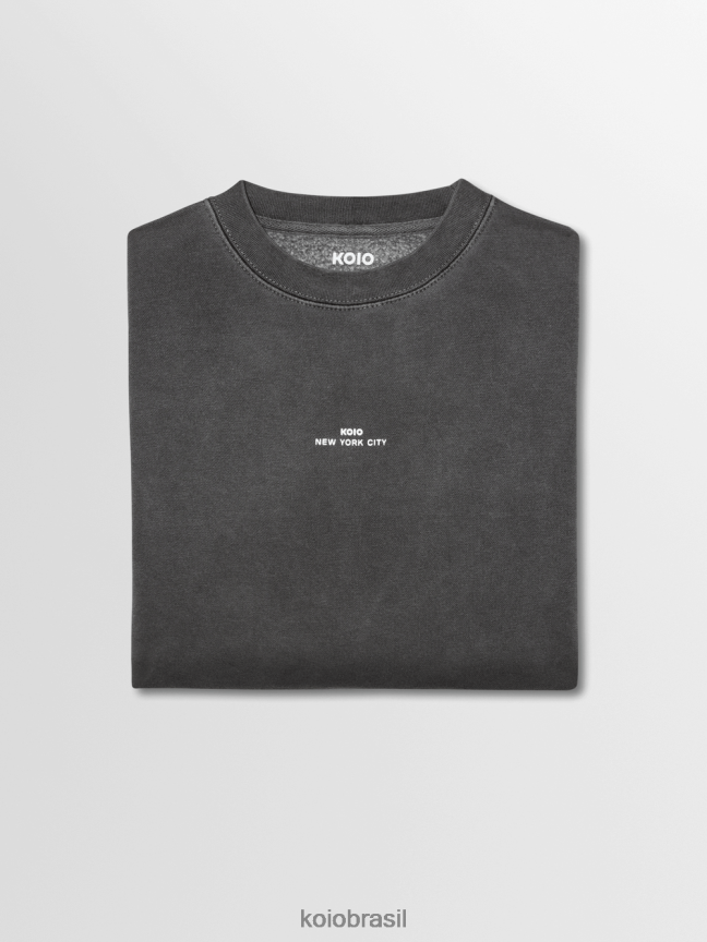 coleção br KOIO unissex moletom vinci xisto FTL02135