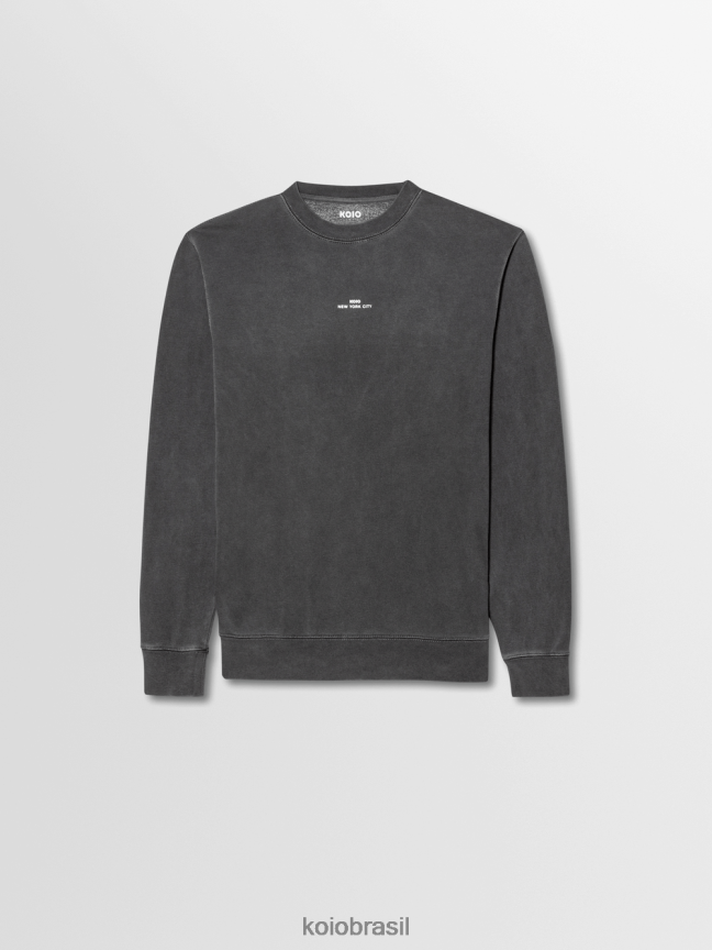 coleção br KOIO unissex moletom vinci xisto FTL02135