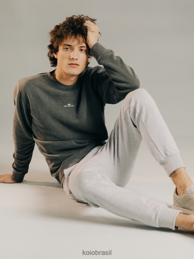 coleção br KOIO unissex moletom vinci xisto FTL02135