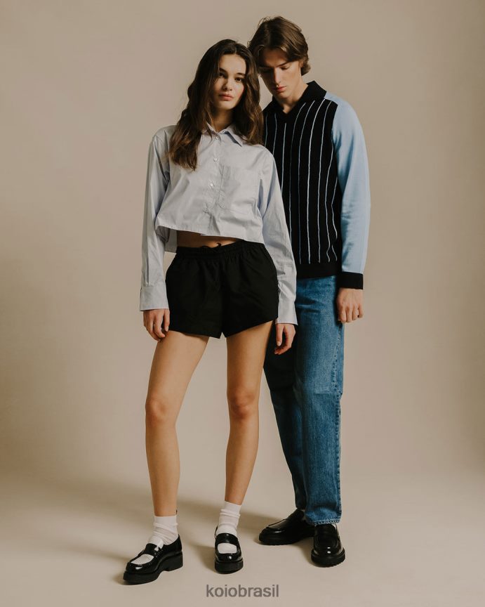 sapato br KOIO homens Arezzo Nero FTL02103