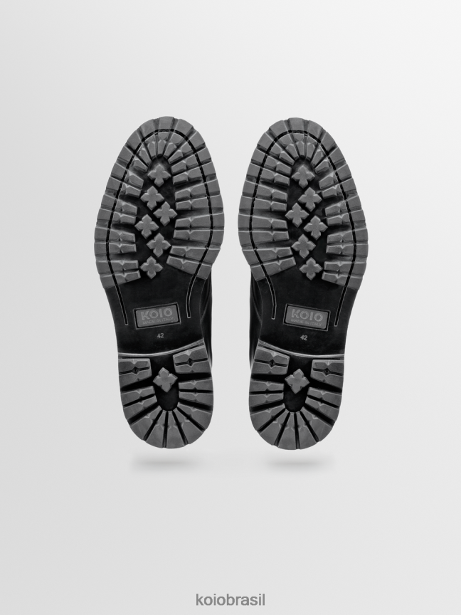 sapato br KOIO homens Bérgamo Nero FTL0297