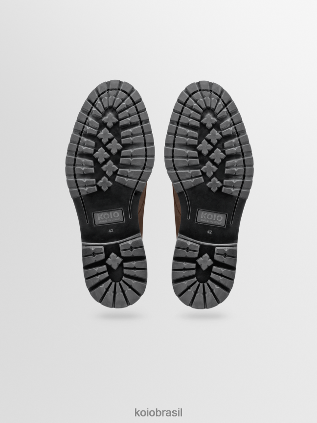 sapato br KOIO homens Bérgamo chocolate FTL0294