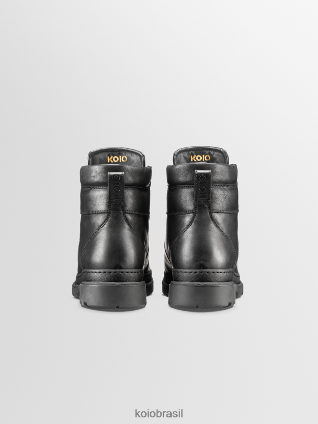 sapato br KOIO homens Brixen Nero FTL02101