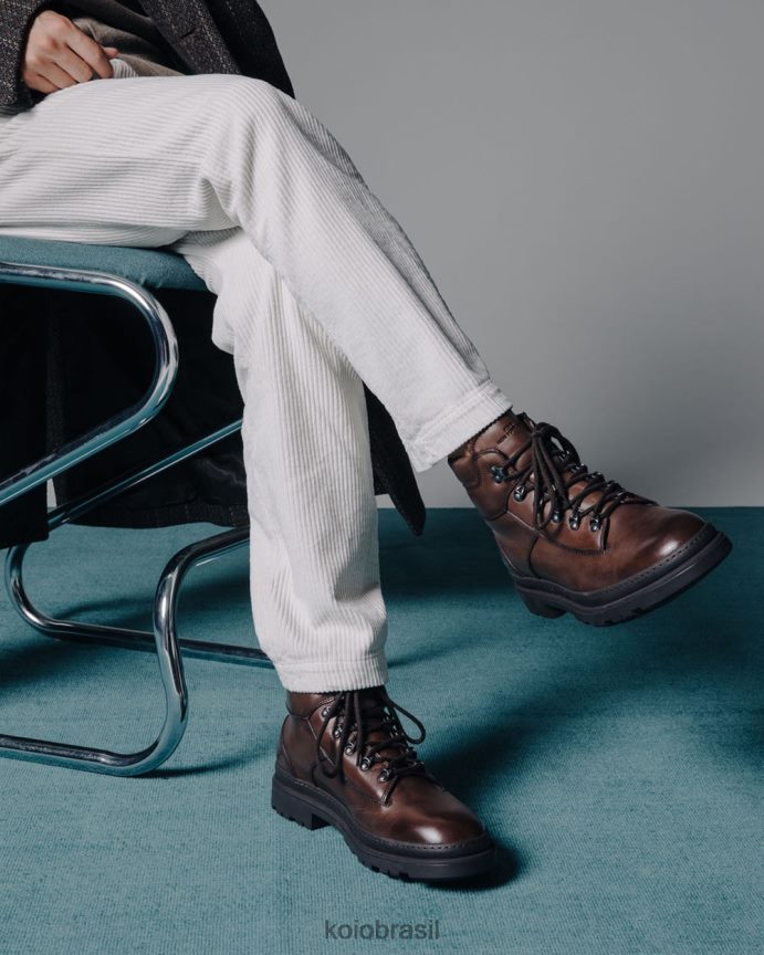 sapato br KOIO homens Brixen café FTL02100