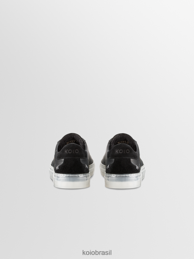 sapato br KOIO homens Fabro gelo preto FTL0245