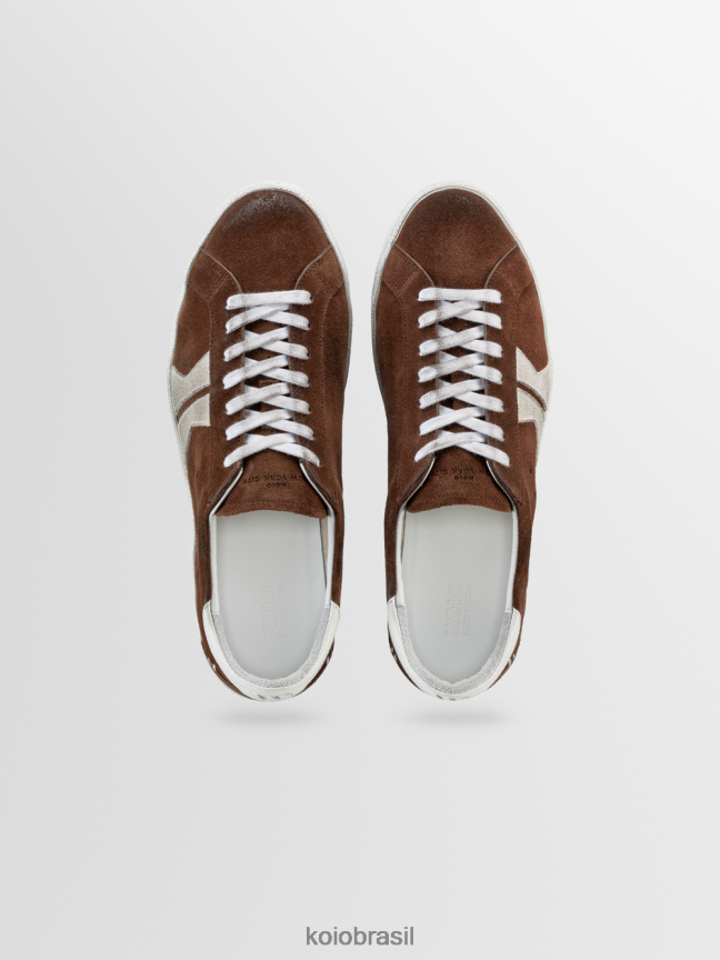 sapato br KOIO homens Fabro noz defumada FTL0242