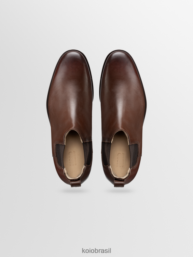 sapato br KOIO homens Trento conhaque FTL0280