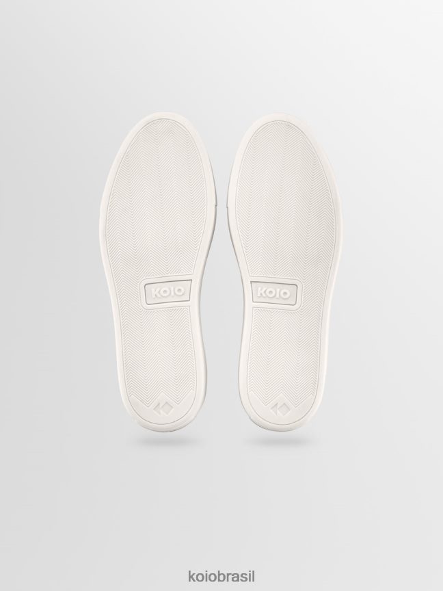 sapato br KOIO homens capri ano novo lunar branco FTL022