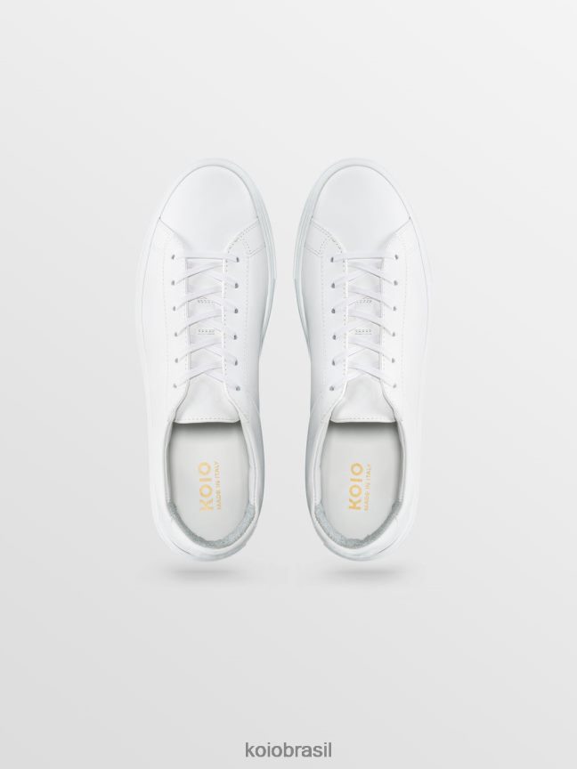 sapato br KOIO homens capri branco triplo FTL021