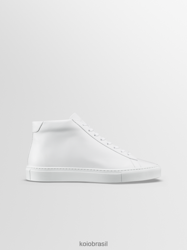 sapato br KOIO homens capri médio branco triplo FTL0266