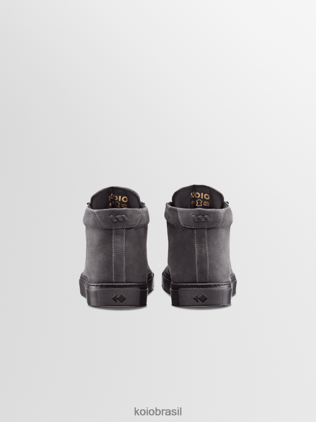 sapato br KOIO homens capri médio carvão FTL0270