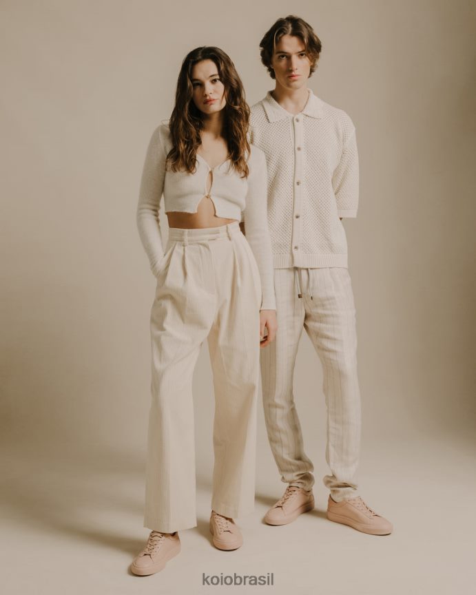 sapato br KOIO homens capri quartzo rosa FTL0216