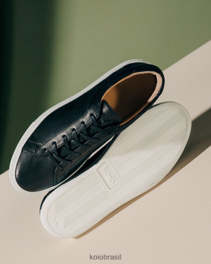 sapato br KOIO homens capritivo regenerativo ônix FTL0236