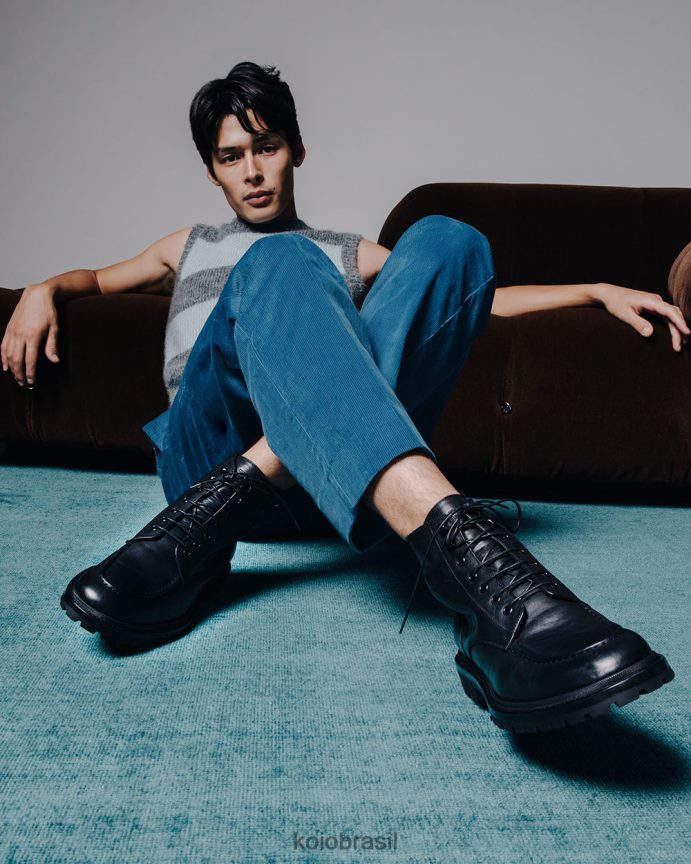 sapato br KOIO homens milo Nero FTL0291