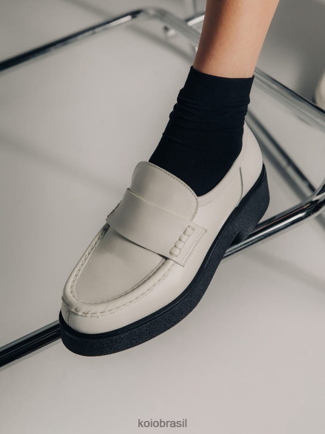 sapato br KOIO mulheres Bari marfim FTL02217