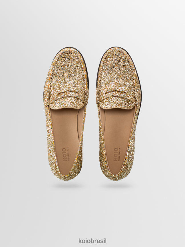 sapato br KOIO mulheres Brera brilho FTL02205