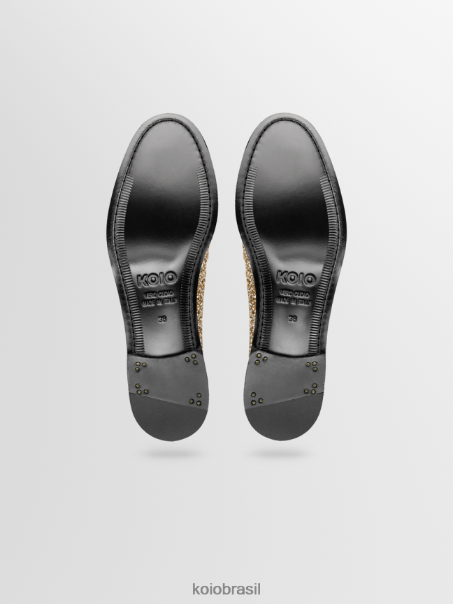 sapato br KOIO mulheres Brera brilho FTL02205