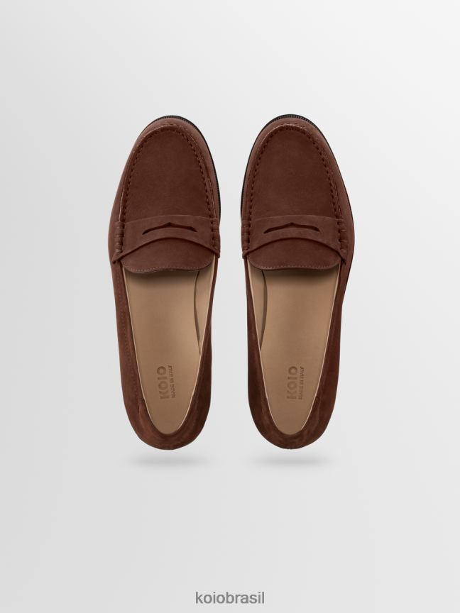 sapato br KOIO mulheres Brera mogno FTL02208