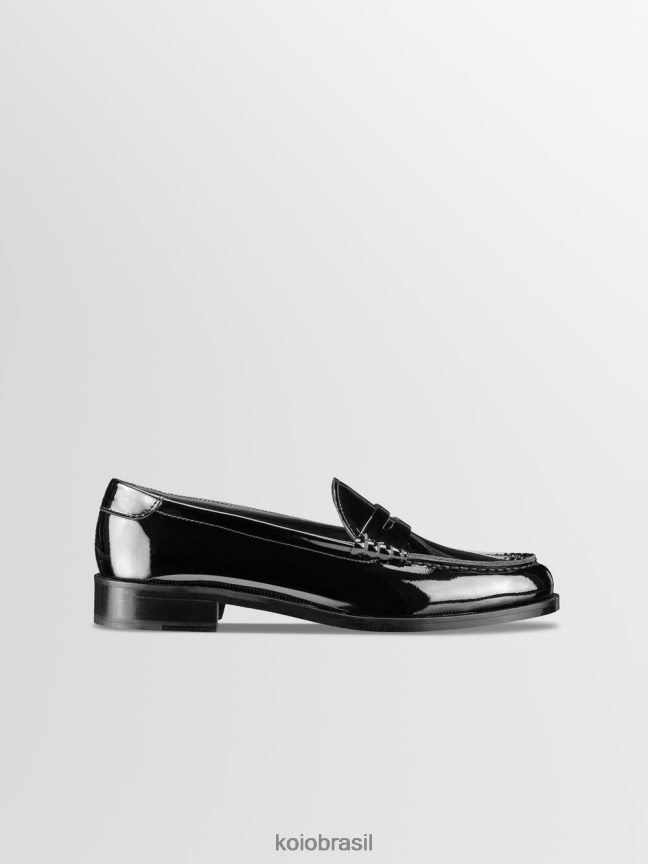 sapato br KOIO mulheres Brera patente nero FTL02213
