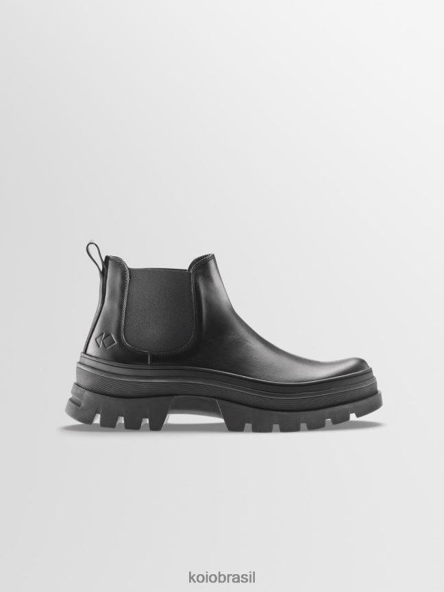 sapato br KOIO mulheres Verona Nero FTL02204