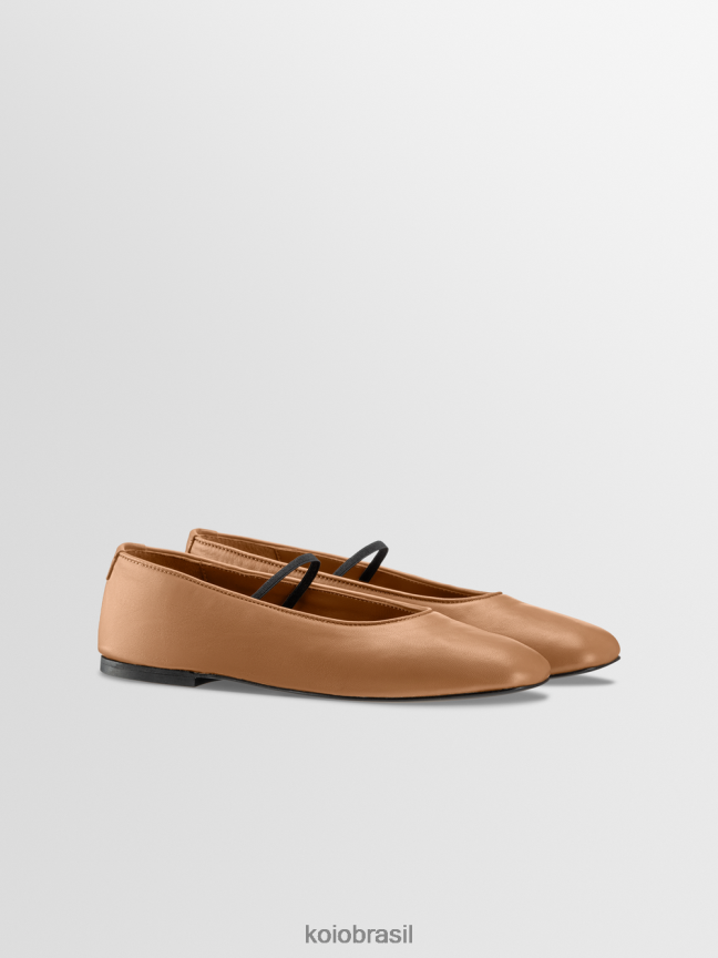 sapato br KOIO mulheres aurora amêndoa FTL02223