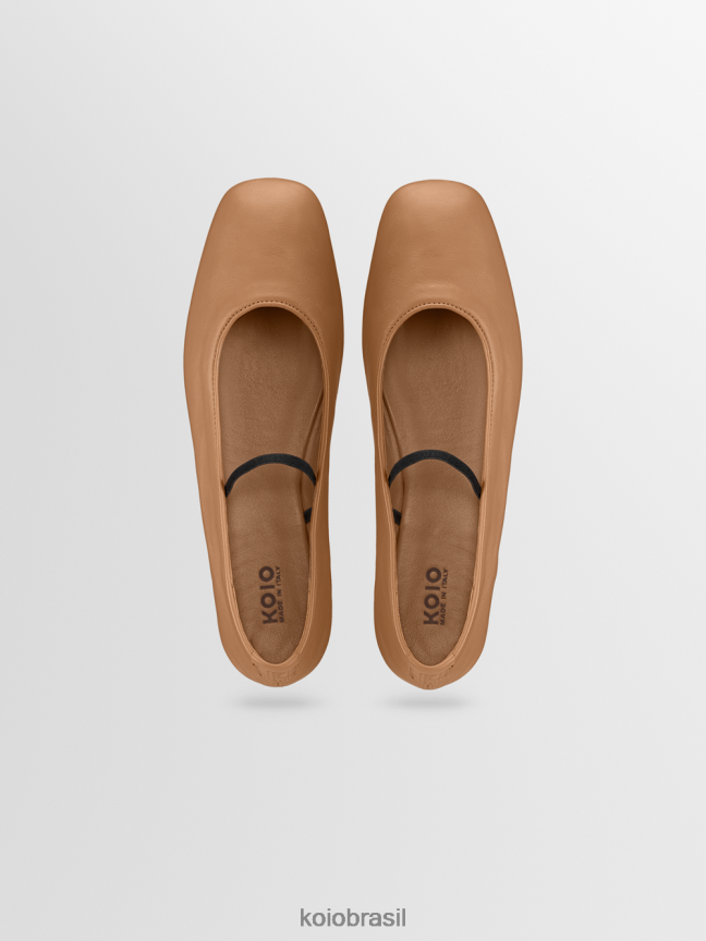 sapato br KOIO mulheres aurora amêndoa FTL02223