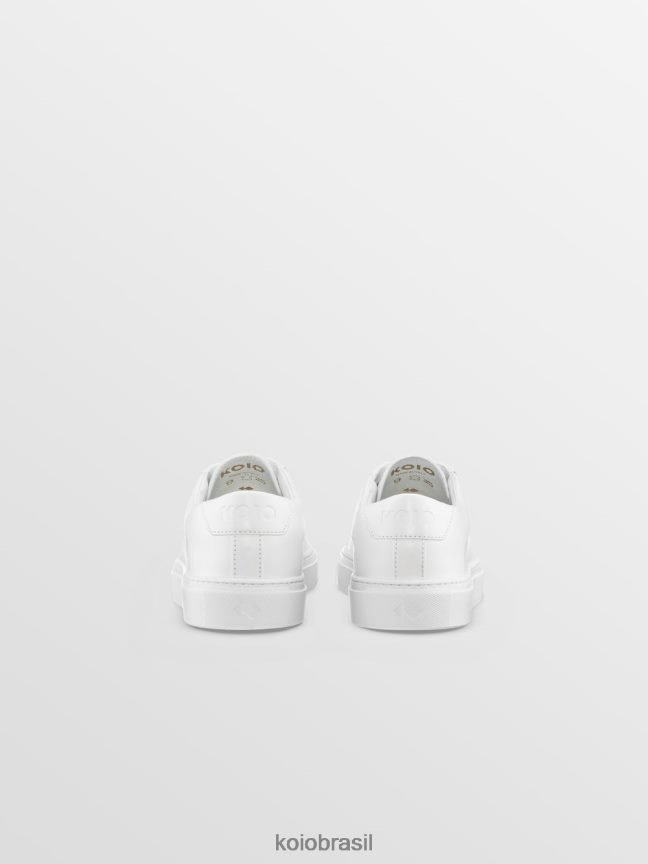 sapato br KOIO mulheres capri branco triplo FTL02136