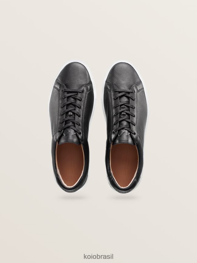 sapato br KOIO mulheres capritivo regenerativo ônix FTL02180