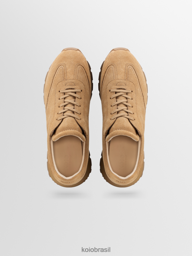sapato br KOIO mulheres corredor retrô caramelo FTL02196