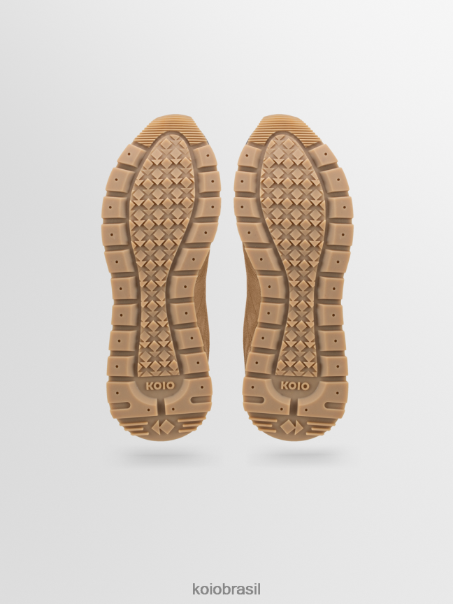 sapato br KOIO mulheres corredor retrô caramelo FTL02196