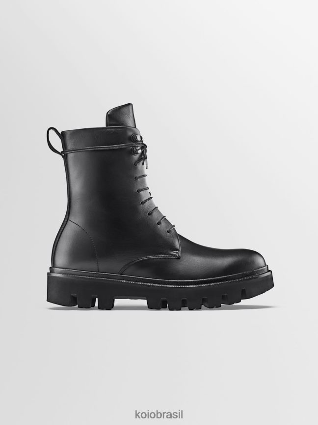 sapato br KOIO mulheres cortina preto FTL02202