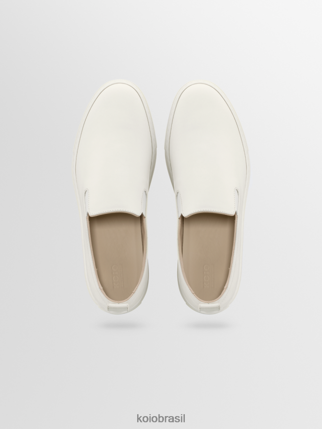 sapato br KOIO mulheres guarda branco antigo FTL02175